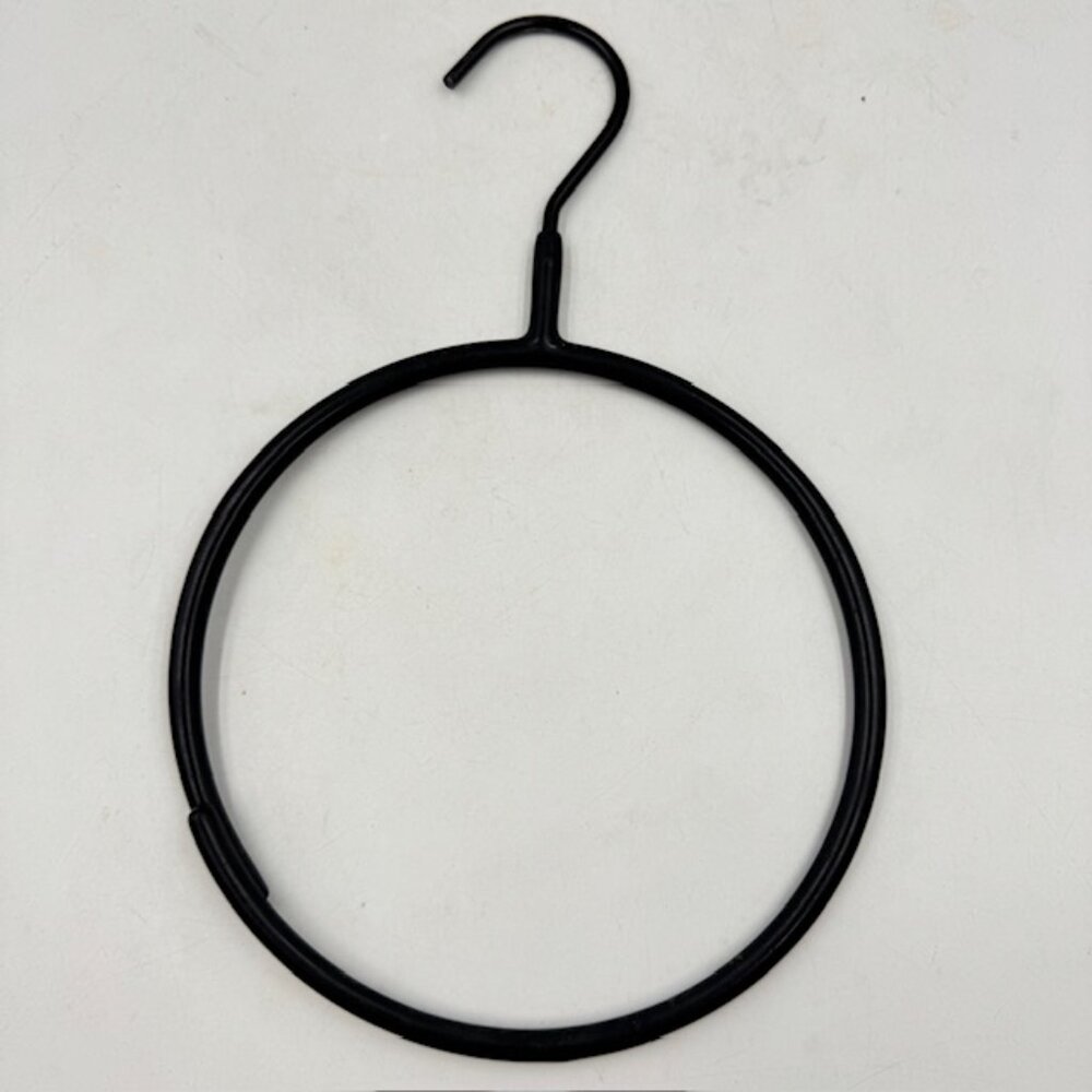 Round Belt Scarf Hanger Heavy Chrome Space Saving Vintage Organizer Hanging Ties